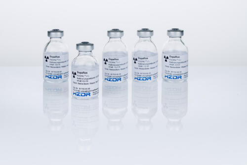 Product image of DopaRos injectable solution F-18 DOPA for PET diagnostics