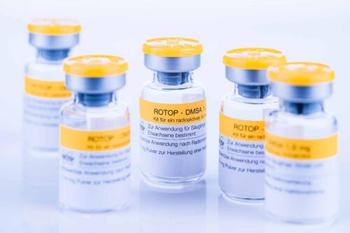 Product image of ROTOP DMSA – kit for a radiopharmaceutical for labeling with Tc-99m
