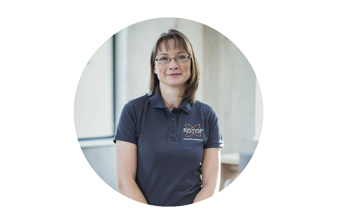 Portrait of a department head at ROTOP Pharmaka GmbH, radiopharmaceutical manufacturer in Dresden