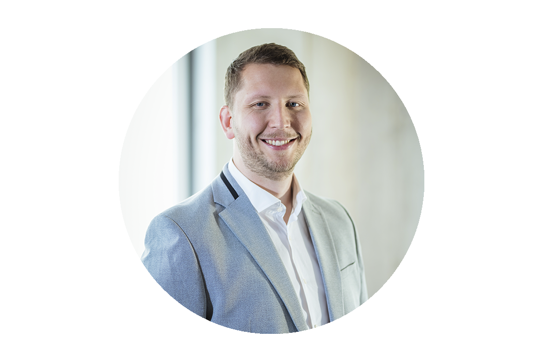 Portrait of a department head at ROTOP Pharmaka GmbH, radiopharmaceutical manufacturer in Dresden