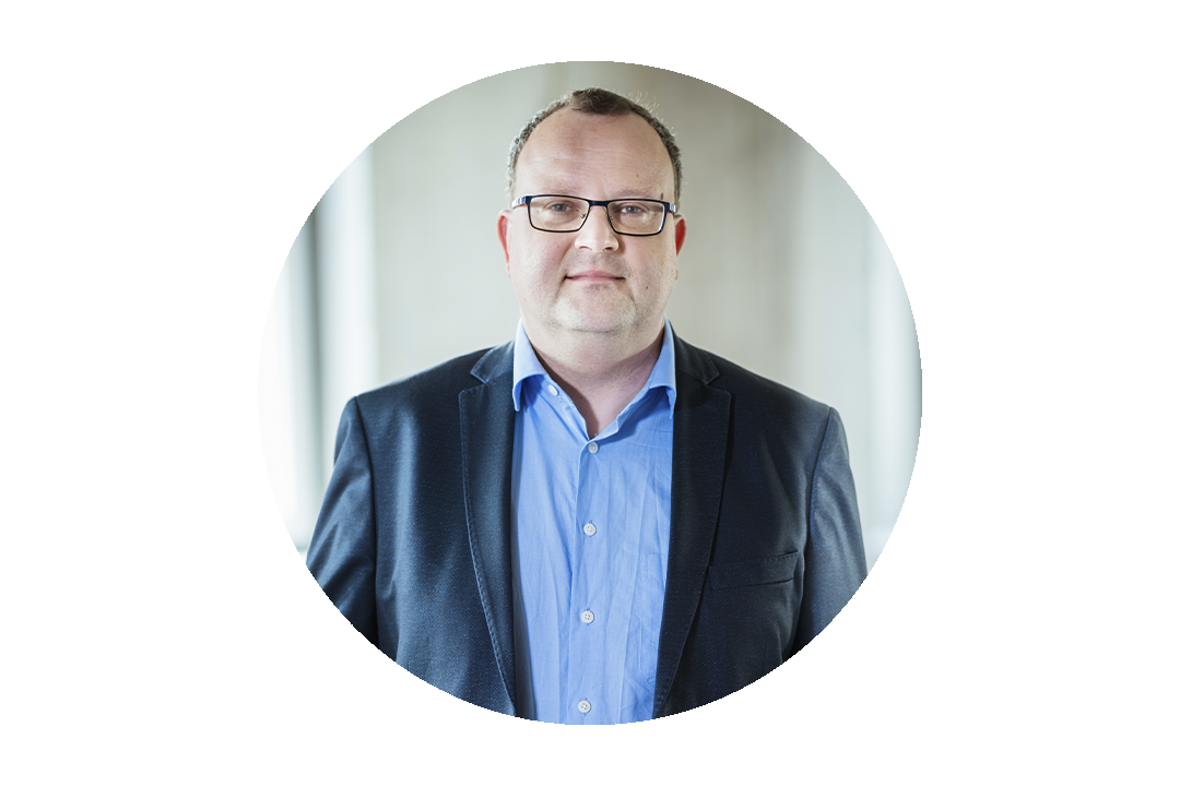 Portrait of a department head at ROTOP Pharmaka GmbH, radiopharmaceutical manufacturer in Dresden