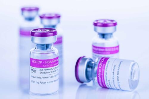 Product image of ROTOP HSA Microspheres B20 – kit for a radiopharmaceutical for labeling with Tc-99m